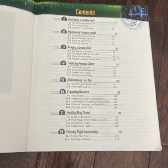 Abeka Homeschool 9th Grade Health Book and Answer Key - Picture 5 of 13